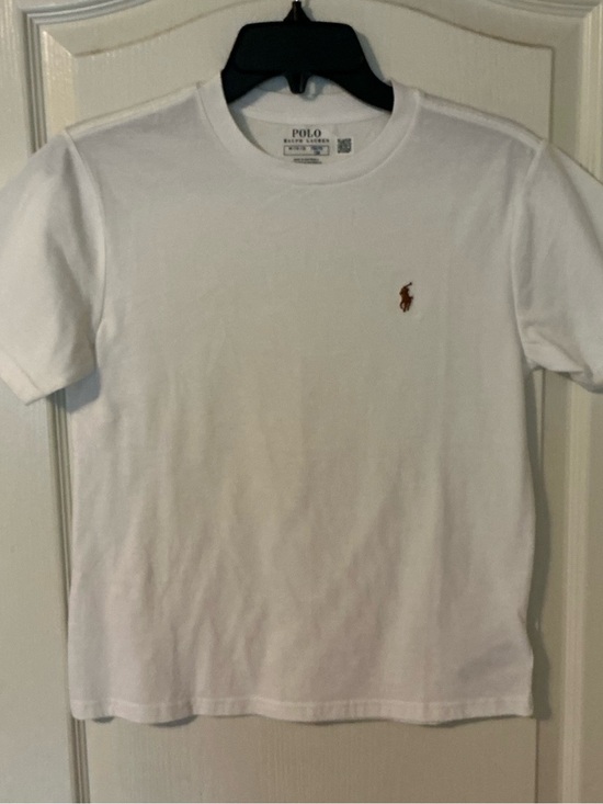 Polo Ralph Lauren Other - Polo by Ralph Lauren Kid’s White Short Sleeve T-Shirt Size Medium (10-12)